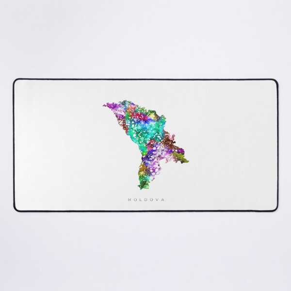 Item preview, Moldova Map Watercolor Painting designed and sold by InkistPrints.