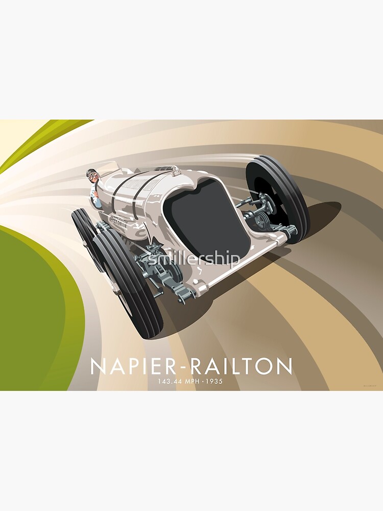 "Napier Railton" Art Print for Sale by smillership Redbubble