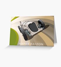 Napier Railton Greeting Card