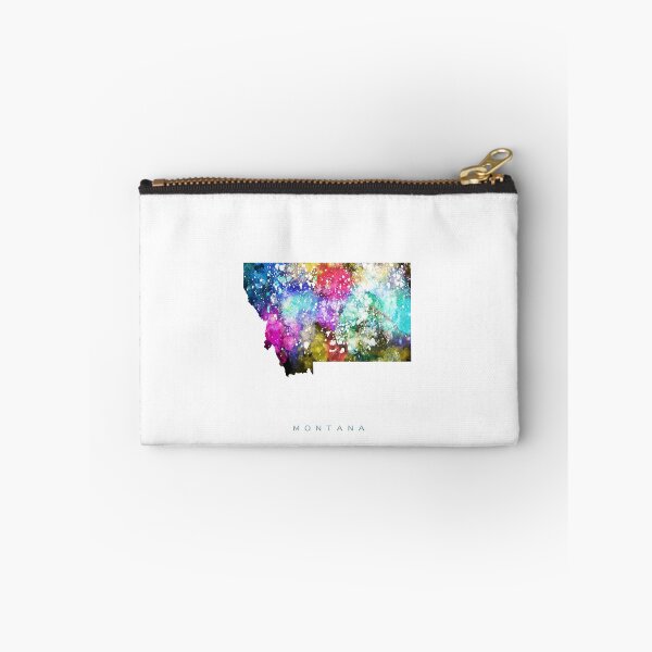 Artikelvorschau, Montana-Karten-Aquarell-Malerei entworfen und verkauft von InkistPrints.