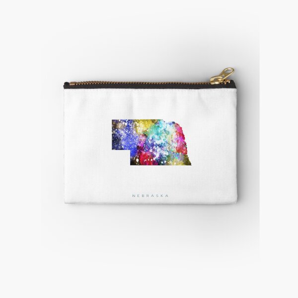 Item preview, Nebraska Map Watercolor Painting designed and sold by InkistPrints.