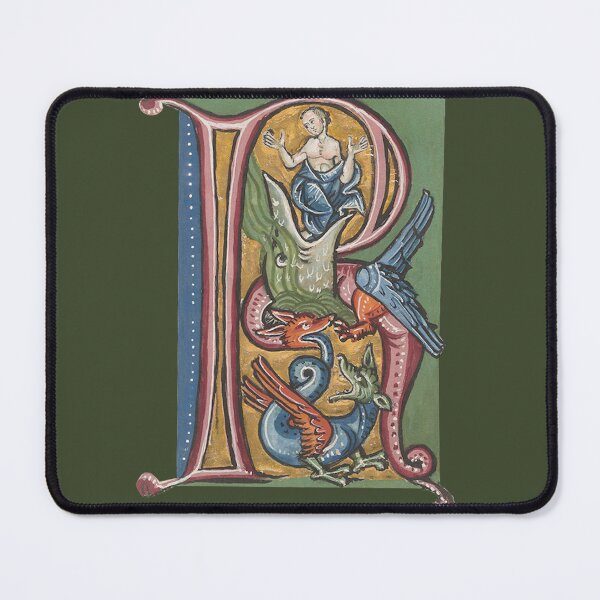 Item preview, Illuminated Initial R designed and sold by artimaeus.