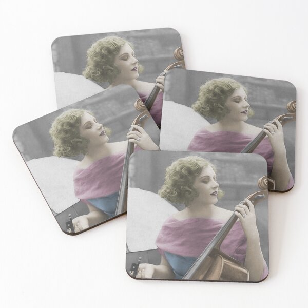 Item preview, 1920s Cellist designed and sold by princessbunhead.