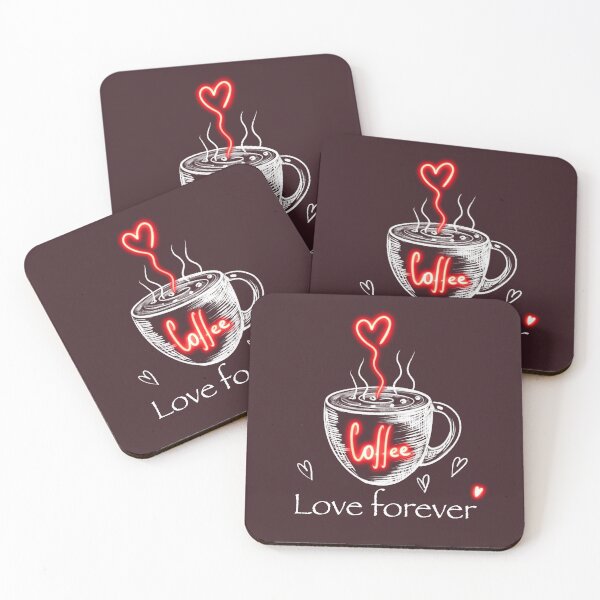 Item preview, Love coffee forever designed and sold by Arzu Abbas.