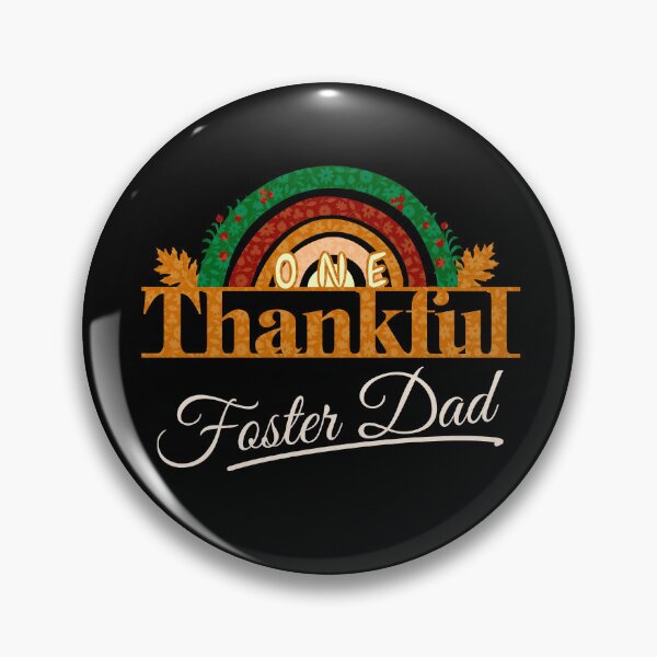 Item preview, One Thankful Foster Dad (Boho Rainbow 2) designed and sold by SimplyMe-Plus.