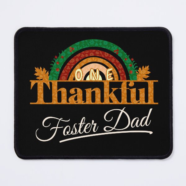 Item preview, One Thankful Foster Dad (Boho Rainbow 2) designed and sold by SimplyMe-Plus.
