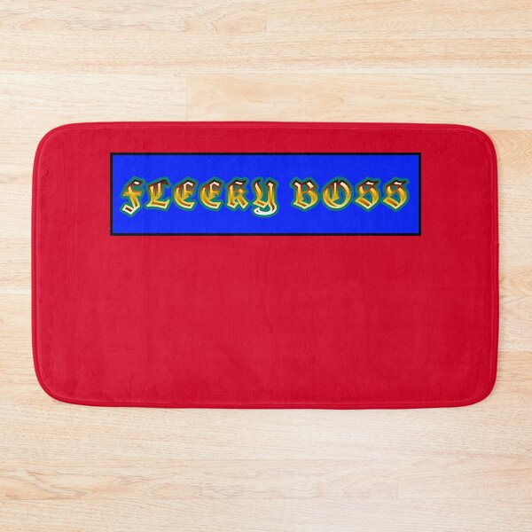 Item preview, Fleeky Boss blue version aesthetic text design by Code03 designed and sold by Code03.