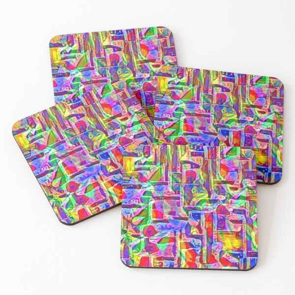 Item preview, "Subterranean City Carnival" abstract artwork  designed and sold by thalasson.