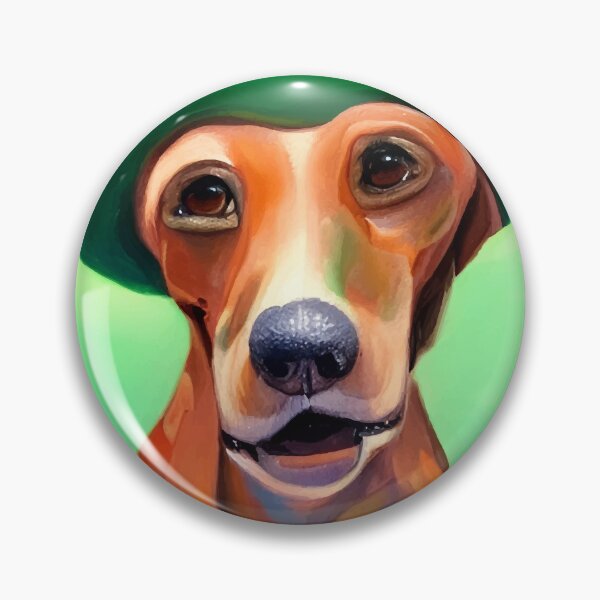 Item preview, Squid dog in green hat  designed and sold by Anansic.