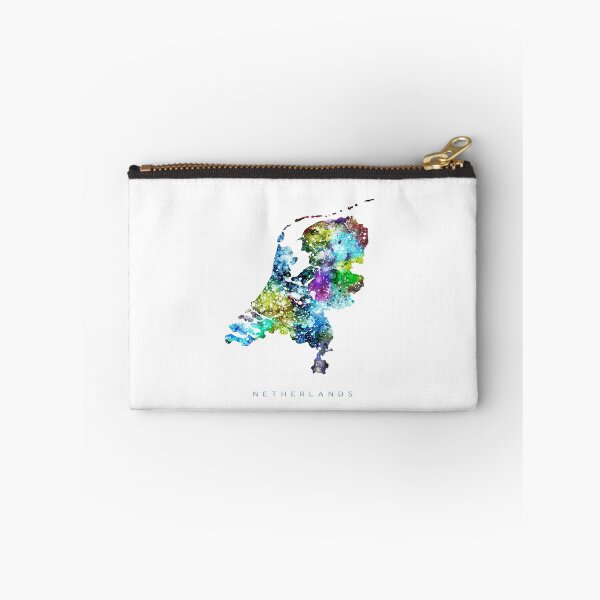 Item preview, Netherlands Map Watercolor Painting designed and sold by InkistPrints.
