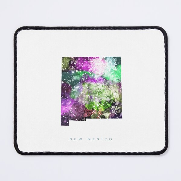 Item preview, New Mexico Map Watercolor Painting designed and sold by InkistPrints.