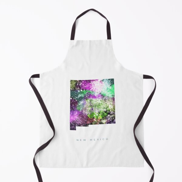 Item preview, New Mexico Map Watercolor Painting designed and sold by InkistPrints.