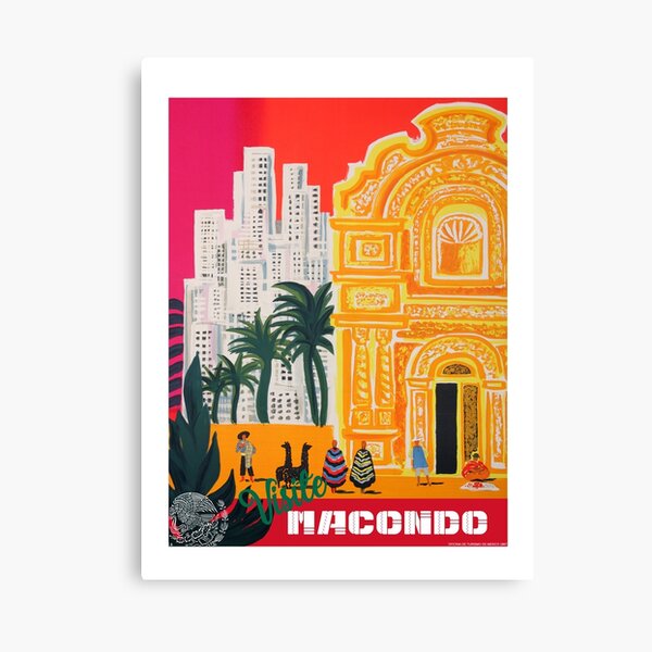 Visite Macondo Canvas Print