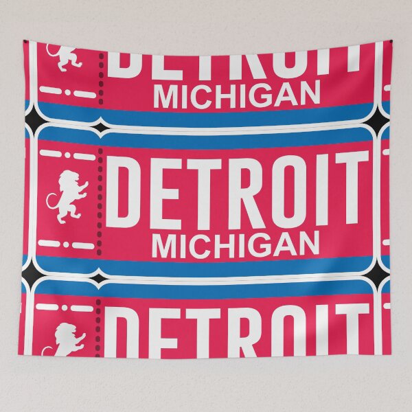 Item preview, Detroit Ticket 3 designed and sold by JayJaxon.