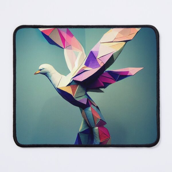 Item preview, Colorful paper mache dove designed and sold by Juisevo.