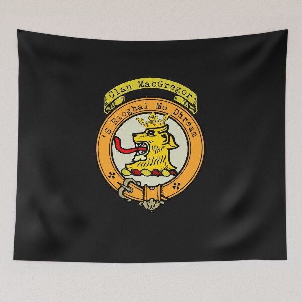 Item preview, MacGregor Clan Surname crest designed and sold by BagTown Clans.