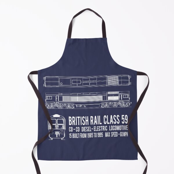 Item preview, British Rail Class 59 Locomotive Blueprint Diagrams Gift designed and sold by Maljonic.