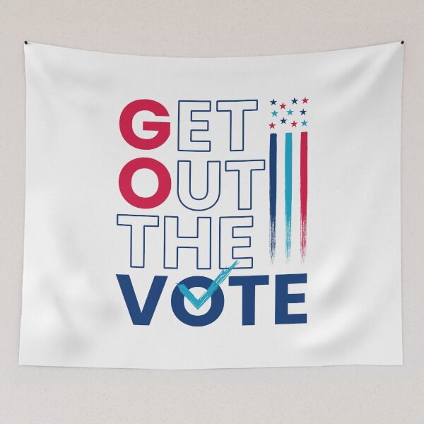 Item preview, Get Out The Vote Election designed and sold by Wishinglob.