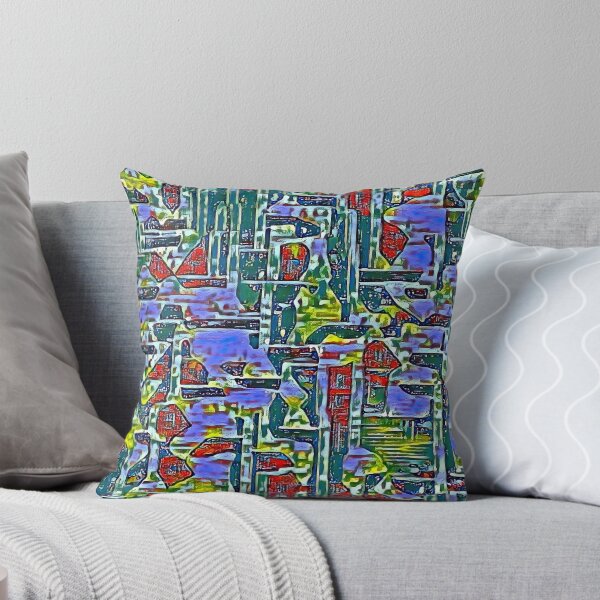 Item preview, "City in the Subterranean Nexus" abstract artwork  designed and sold by thalasson.