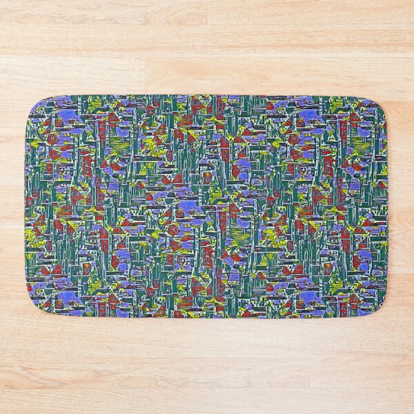 Item preview, "City in the Subterranean Nexus" abstract artwork  designed and sold by thalasson.