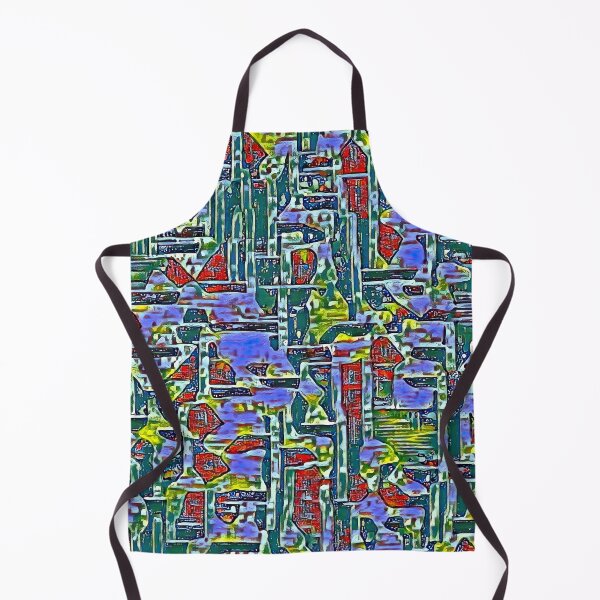 Item preview, "City in the Subterranean Nexus" abstract artwork designed and sold by thalasson.