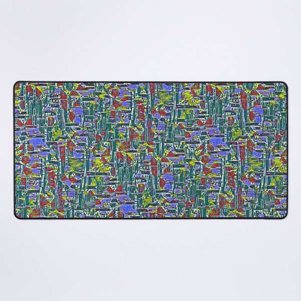 Item preview, "City in the Subterranean Nexus" abstract artwork designed and sold by thalasson.