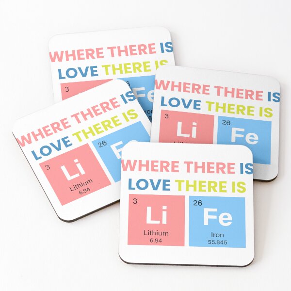 Item preview, Chemistry Where There is Love There is Life designed and sold by PrintMeOver.