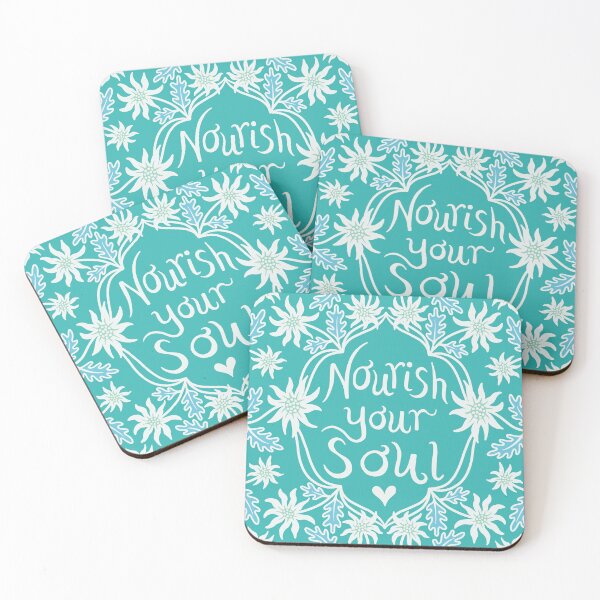 Item preview, Nutre tu alma Flores de franela designed and sold by BloomJoyStudio.