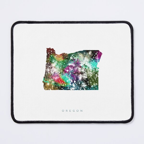 Item preview, Oregon Map Watercolor Painting designed and sold by InkistPrints.