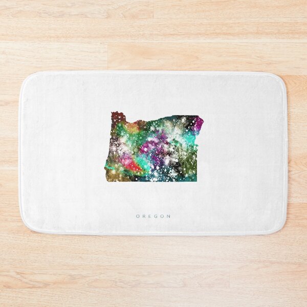 Item preview, Oregon Map Watercolor Painting designed and sold by InkistPrints.