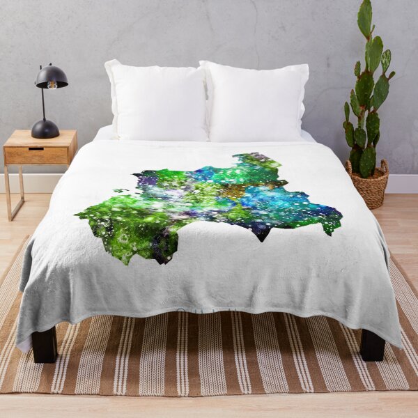 Item preview, Oulu Map Watercolor Painting designed and sold by InkistPrints.