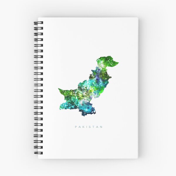Item preview, Pakistan Map Watercolor Painting designed and sold by InkistPrints.