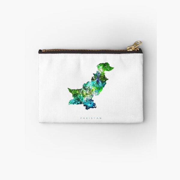 Item preview, Pakistan Map Watercolor Painting designed and sold by InkistPrints.