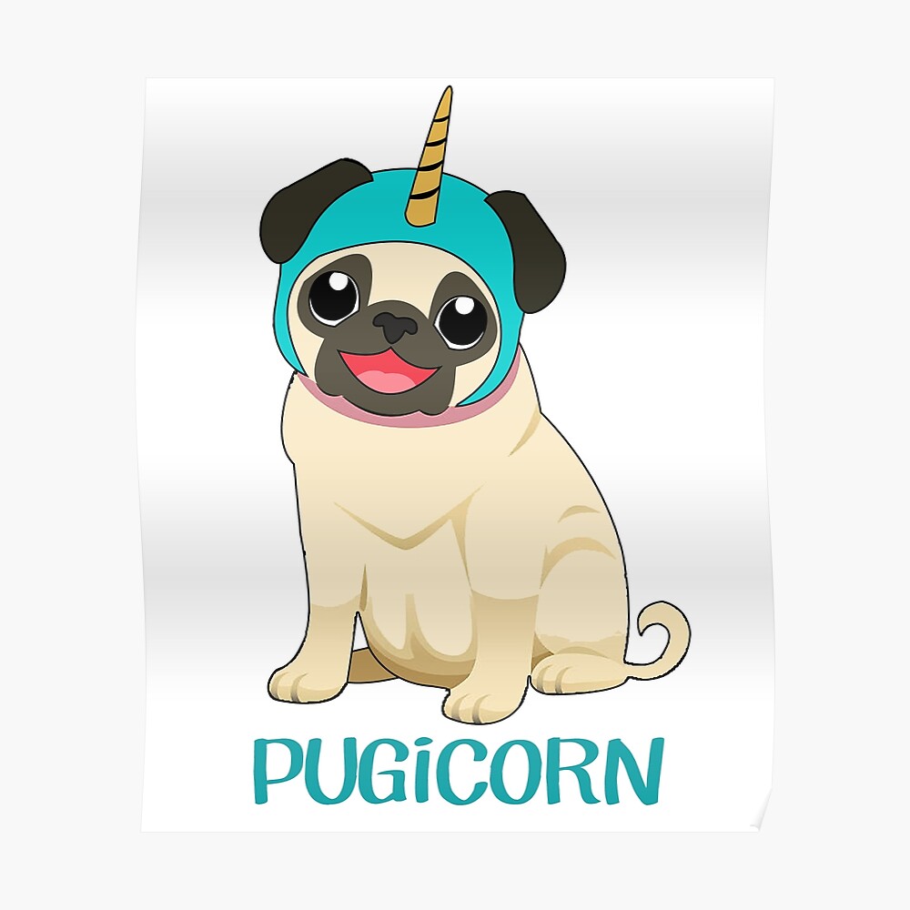 pug unicorn toy