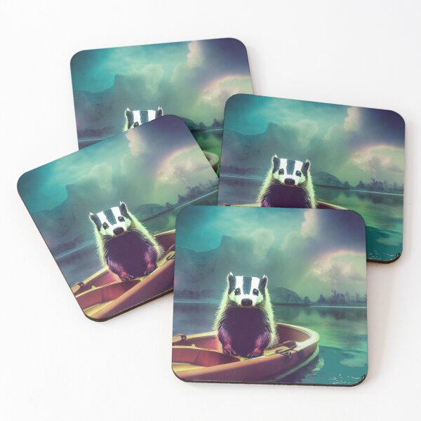 Item preview, Boating badger designed and sold by Juisevo.