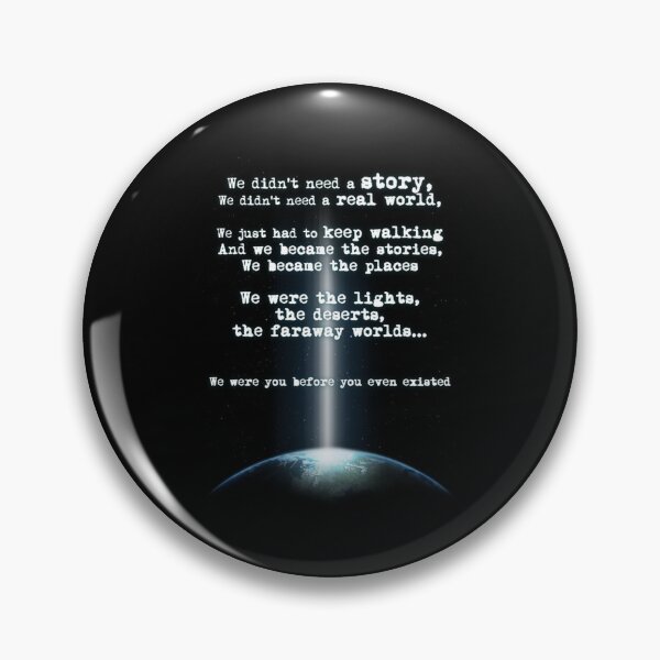 Item preview, M83 Intro Inspired Earth And Space Quote Essential T-Shirt designed and sold by ebenezercim2.