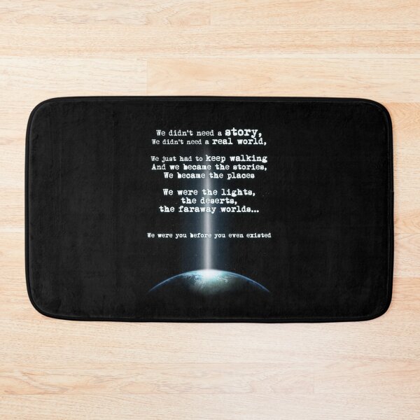 Item preview, M83 Intro Inspired Earth And Space Quote Essential T-Shirt designed and sold by ebenezercim2.
