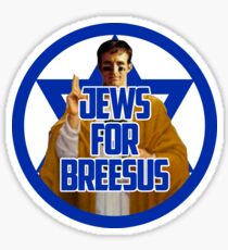 Jews for Breesus Sticker