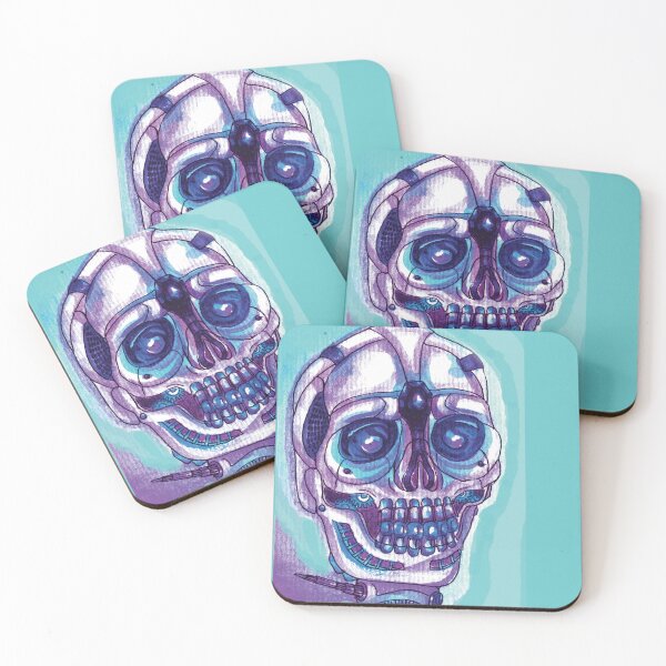 Item preview, Blue Punk Skull designed and sold by DStathers-Art.