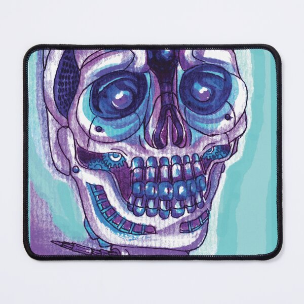 Item preview, Blue Punk Skull designed and sold by DStathers-Art.