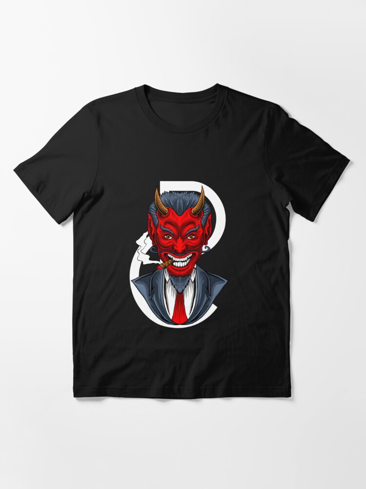 Shirt with hot sale devil face