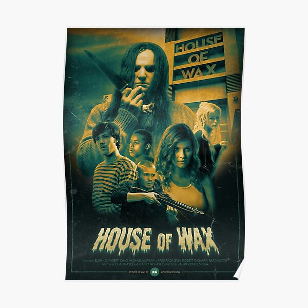 "House of Wax" Poster for Sale by Herman2181 Redbubble