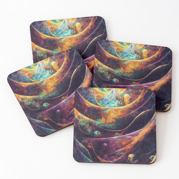 Item preview, Trippy Psychedelic, Beautiful Painting designed and sold by mariavision.