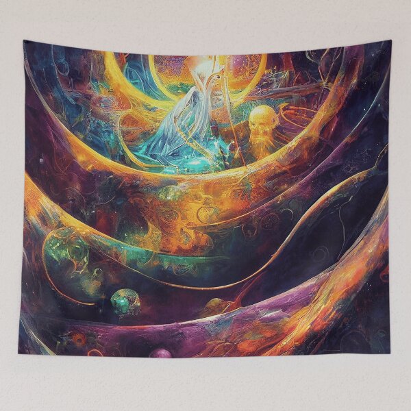 Item preview, Trippy Psychedelic, Beautiful Painting designed and sold by mariavision.