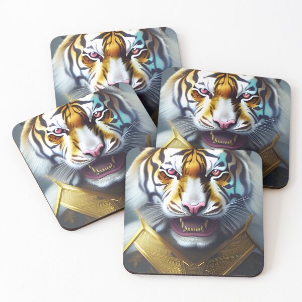 Item preview, albino tiger designed and sold by Cyber Pulse.