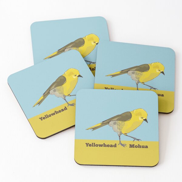 Item preview, Yellowhead NZ bird MOHUA designed and sold by piedaydesigns.