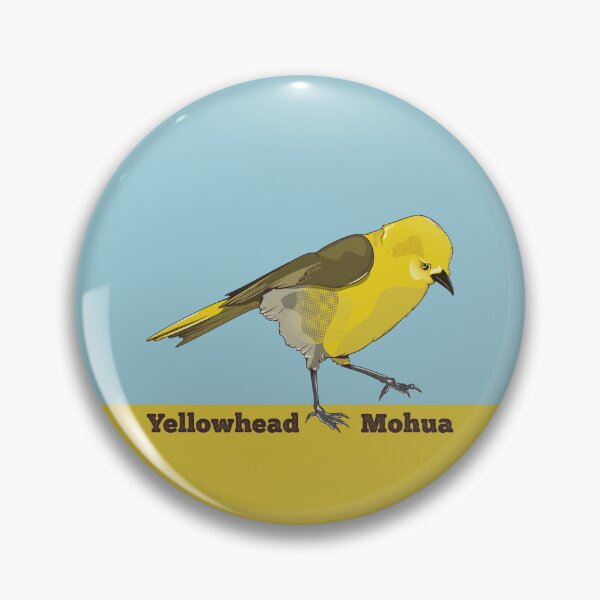 Item preview, Yellowhead NZ bird MOHUA designed and sold by piedaydesigns.
