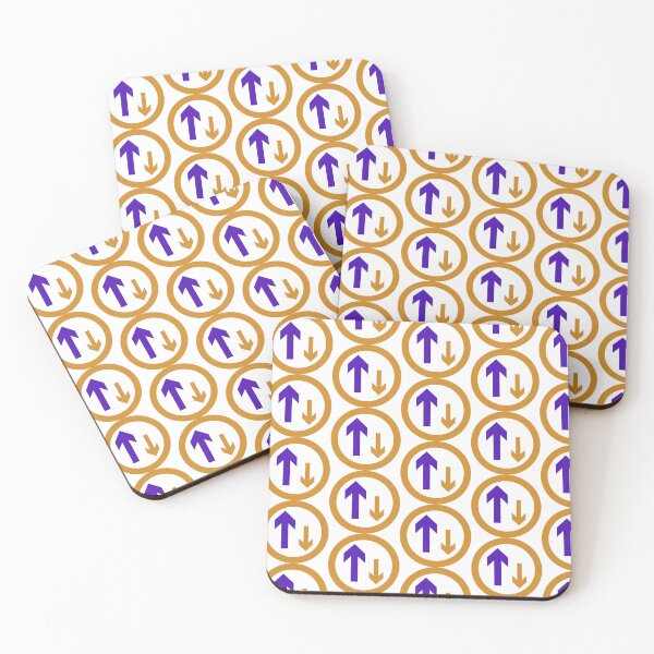 Item preview, Retro mod arrows roundel design purple orange designed and sold by ModSupporters.