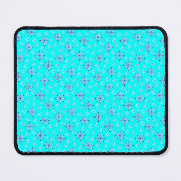 Item preview, Hand painted Snowflakes seamless patern turquoise background patern Christmas patern Cute patern designed and sold by Sunflower-7.