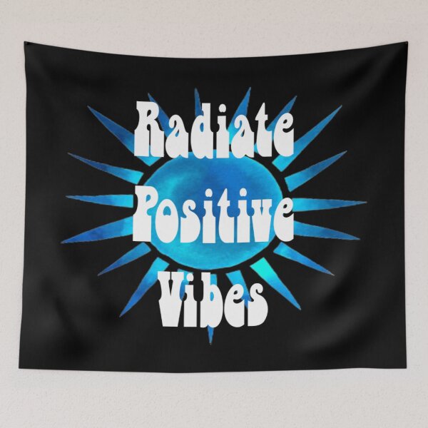 Item preview, Radiate positve vibes- hippie designed and sold by CreativeRoyale.